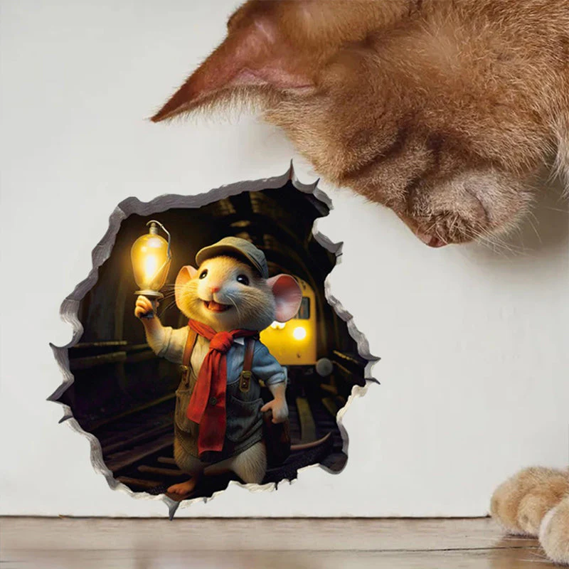 Mouse Hole Decals - Image 2