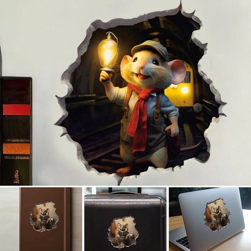Mouse Hole Decals - Image 3