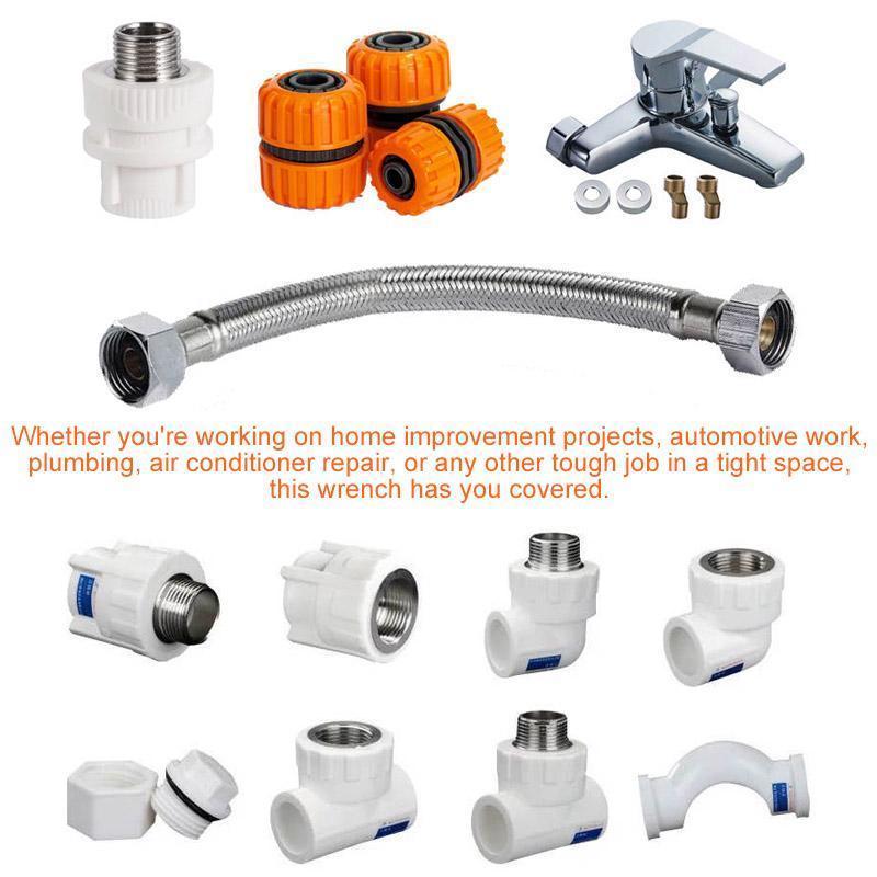 Multi-Function Plumber Wrench Repair Tool - Image 8