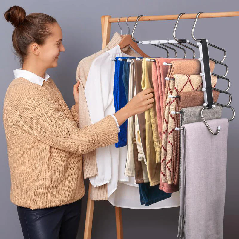 Multi-functional Non-slip Trouser Rack - Image 4