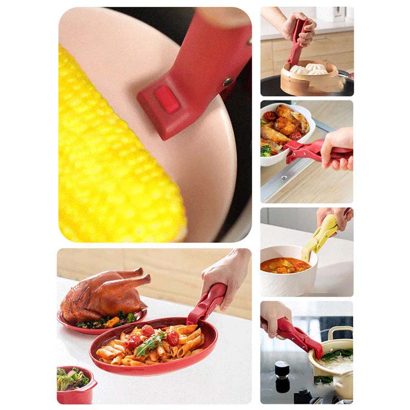 Multi-Purpose Anti-Scald Bowl Holder Clip for Kitchen - Image 11