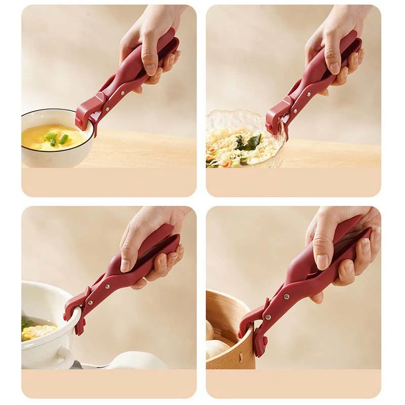Multi-Purpose Anti-Scald Bowl Holder Clip for Kitchen - Image 8