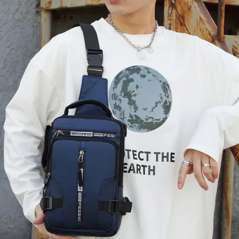 Multi-Usage Chest Bag with Charging Port - Image 12