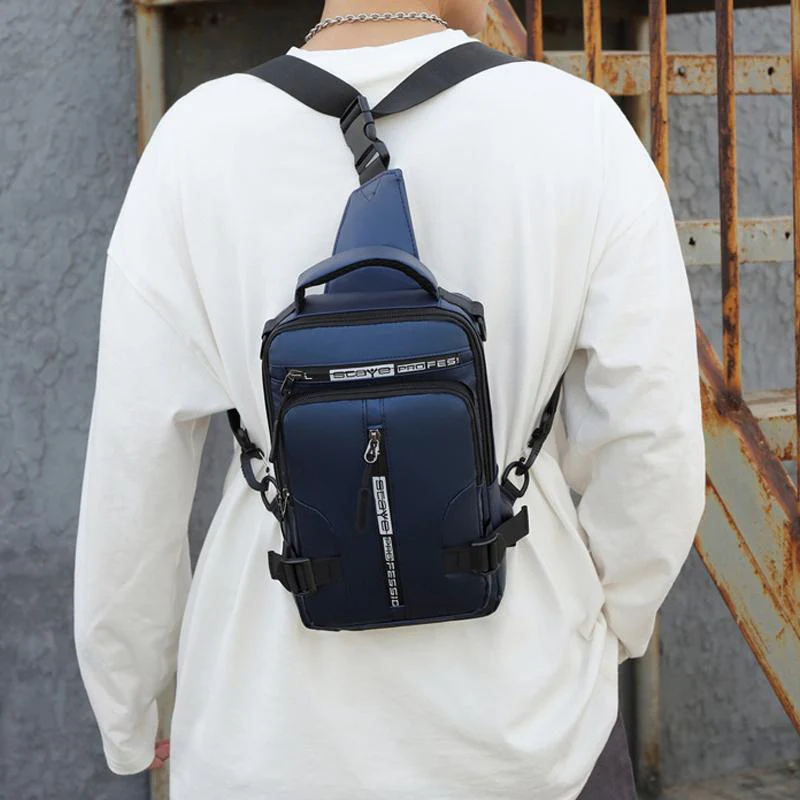 Multi-Usage Chest Bag with Charging Port - Image 4