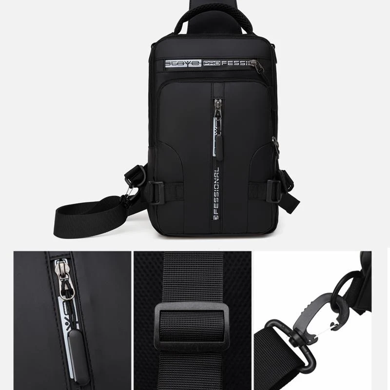 Multi-Usage Chest Bag with Charging Port - Image 7