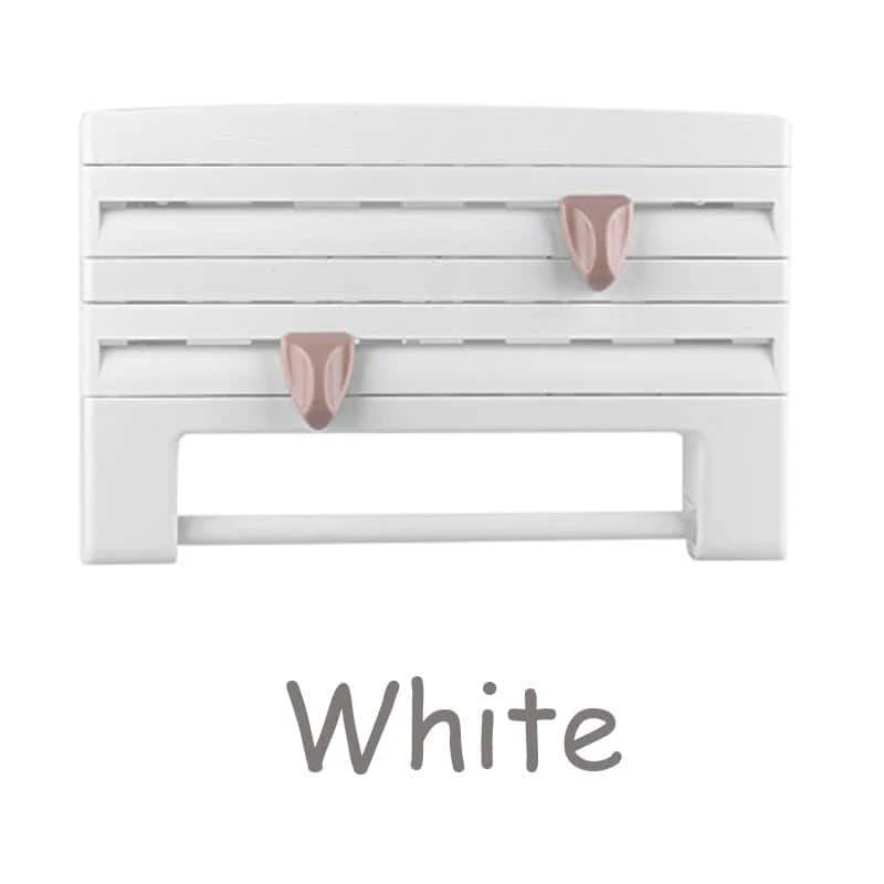 Multifunction Film Storage Rack Cutter for Kitchen - Image 7