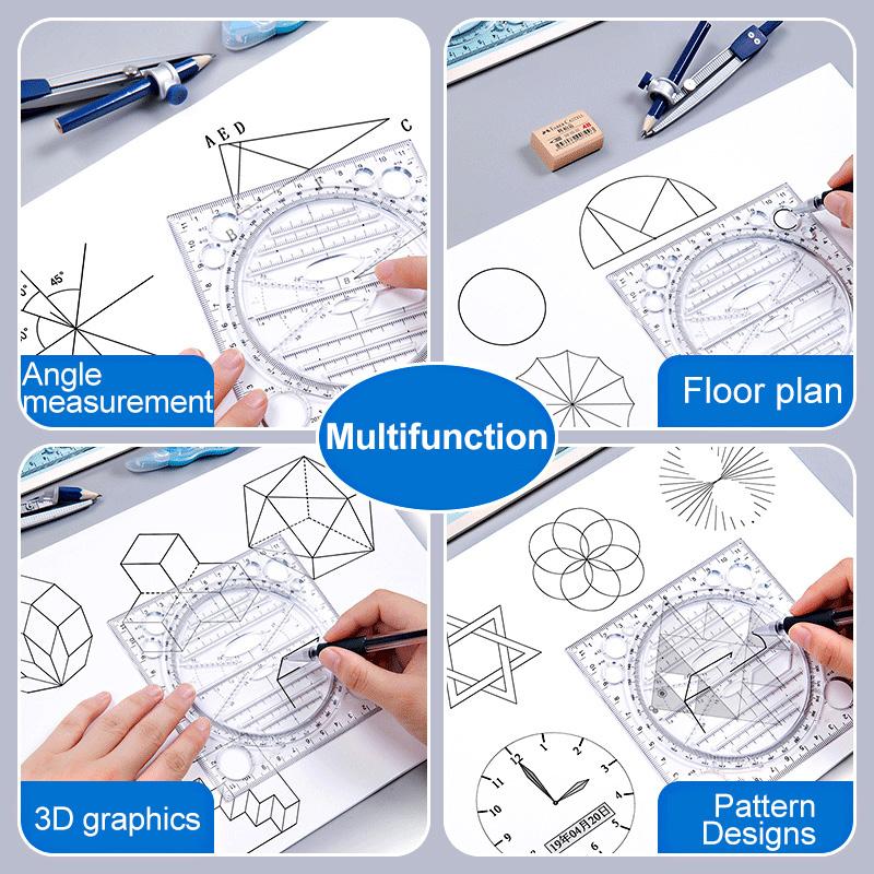 Multifunctional Drawing Ruler - Image 3