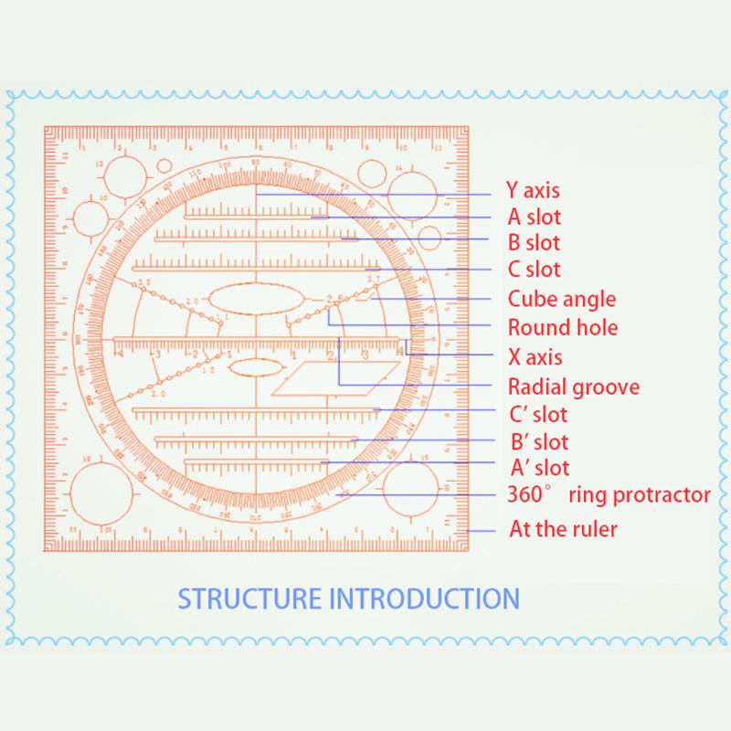 Multifunctional Drawing Ruler - Image 4