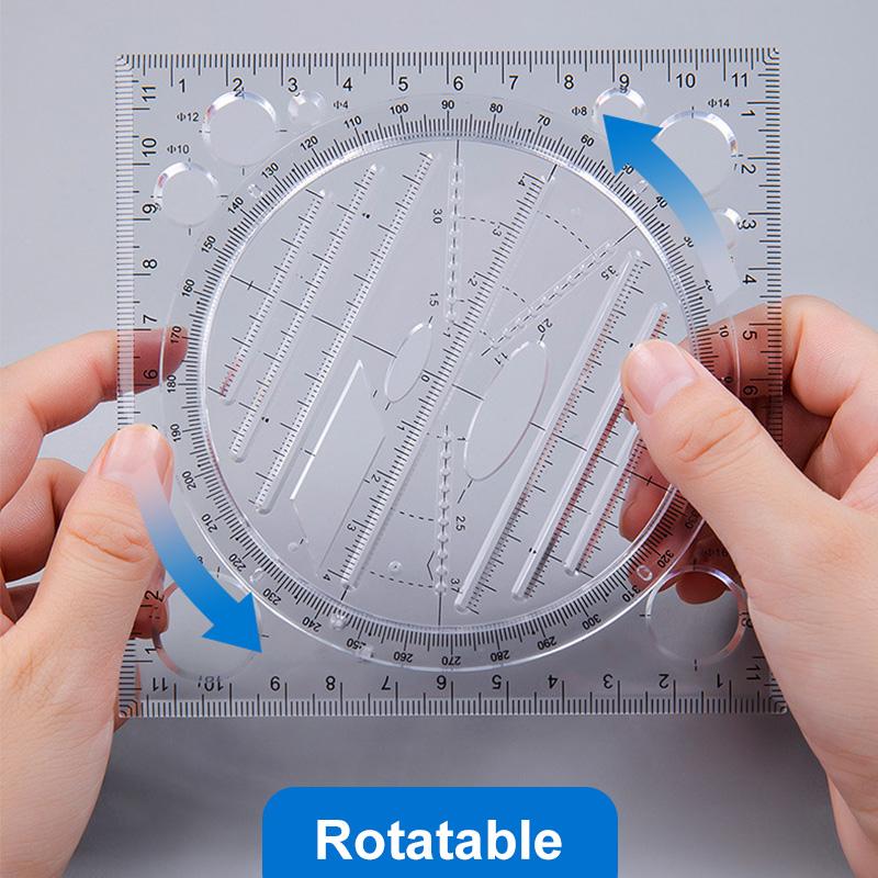 Multifunctional Drawing Ruler - Image 5