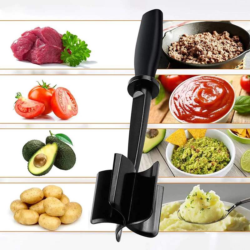 Multifunctional Heat Resistant Meat Masher - Image 8