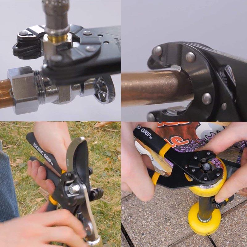 Multifunctional Logger Head Bionic Grip Wrench - Image 7