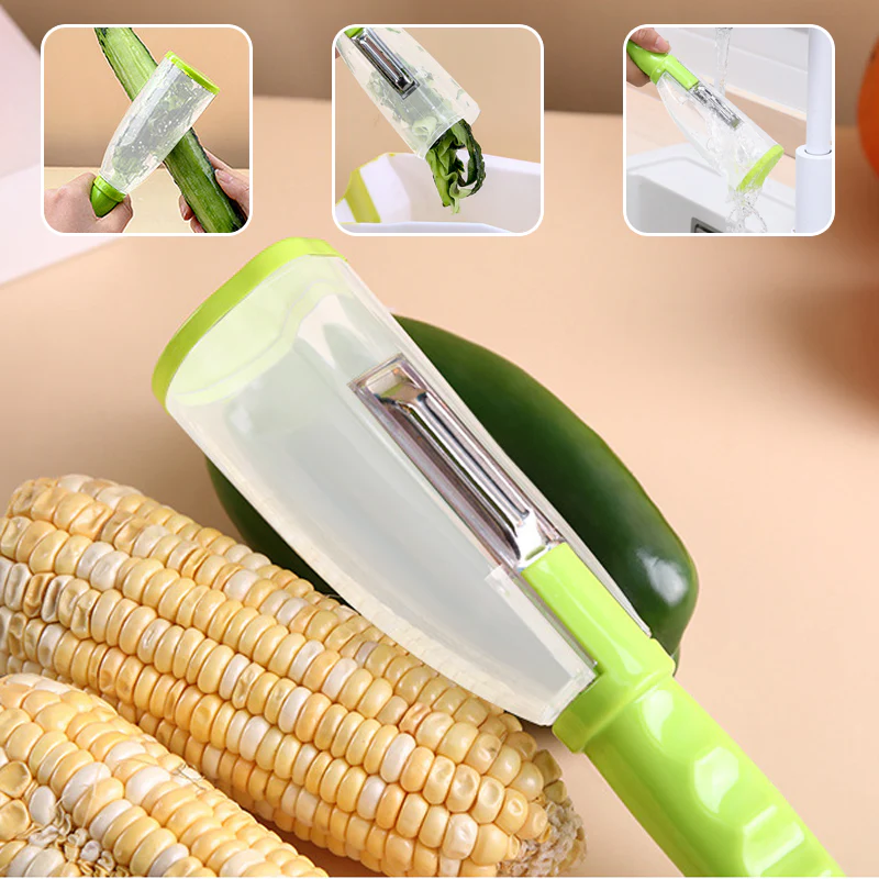 Multifunctional Peeler With Storage Box - Image 9