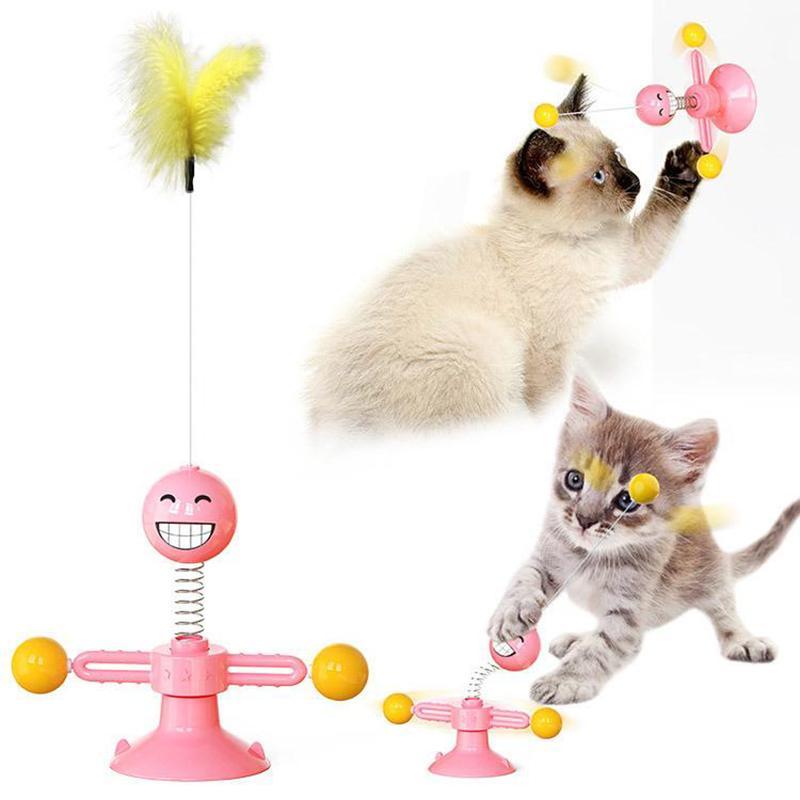 Multifunctional Rotating Cat Toy - Image 11