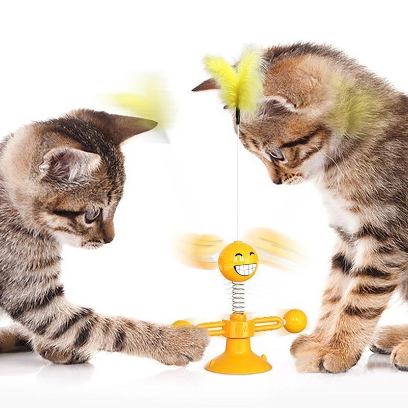 Multifunctional Rotating Cat Toy - Image 4