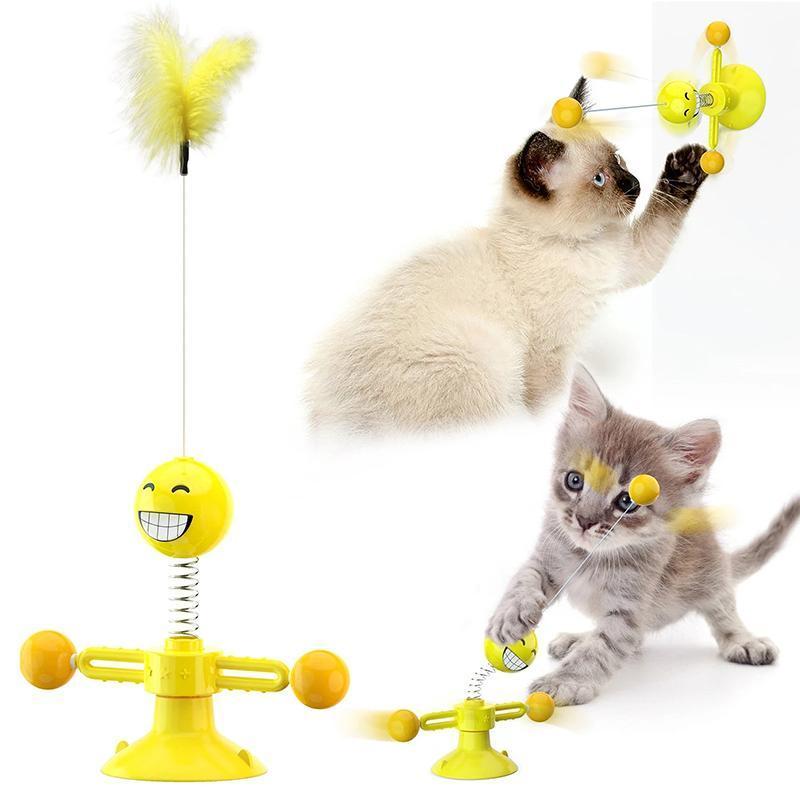 Multifunctional Rotating Cat Toy - Image 9