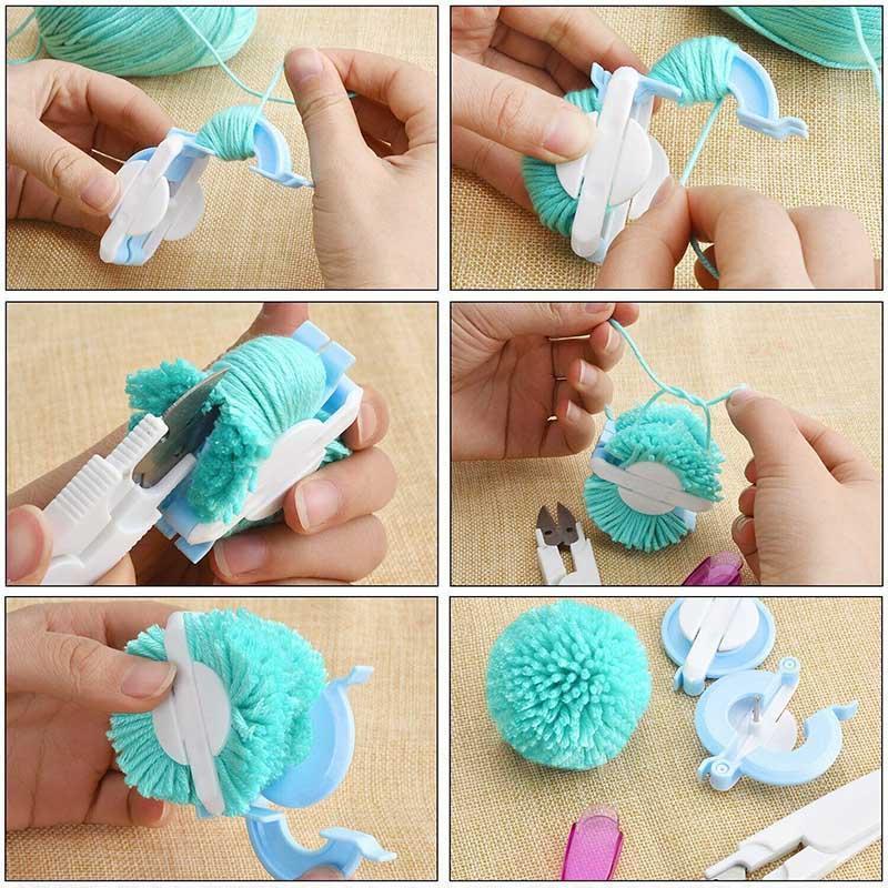 Multipurpose Pom-Pom Maker (1 Set) - Image 4