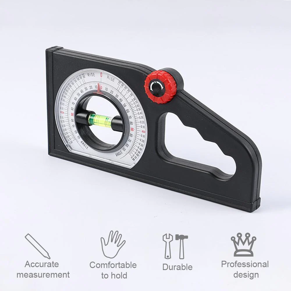 Slope Horizontal Vertical Angle Bevel Protractor Declinometer - Image 8