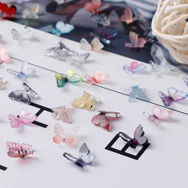 Nail Art Miniature Butterfly - Image 12
