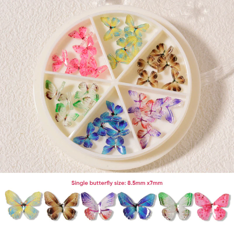 Nail Art Miniature Butterfly - Image 13