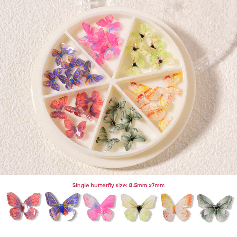 Nail Art Miniature Butterfly - Image 16