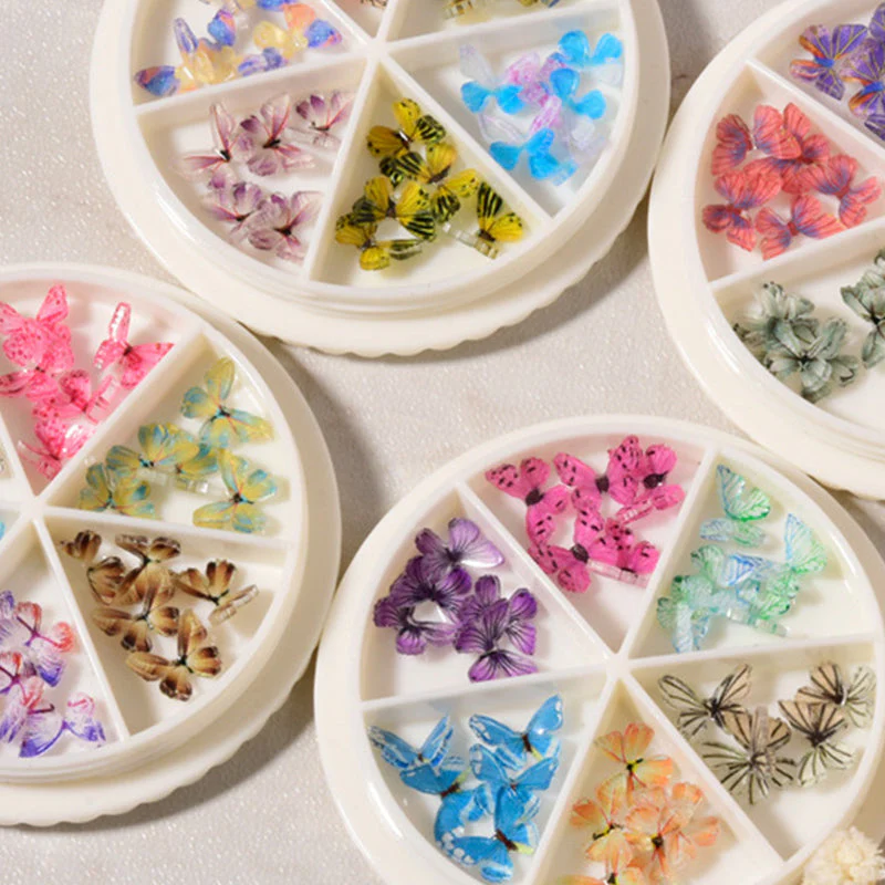 Nail Art Miniature Butterfly - Image 3