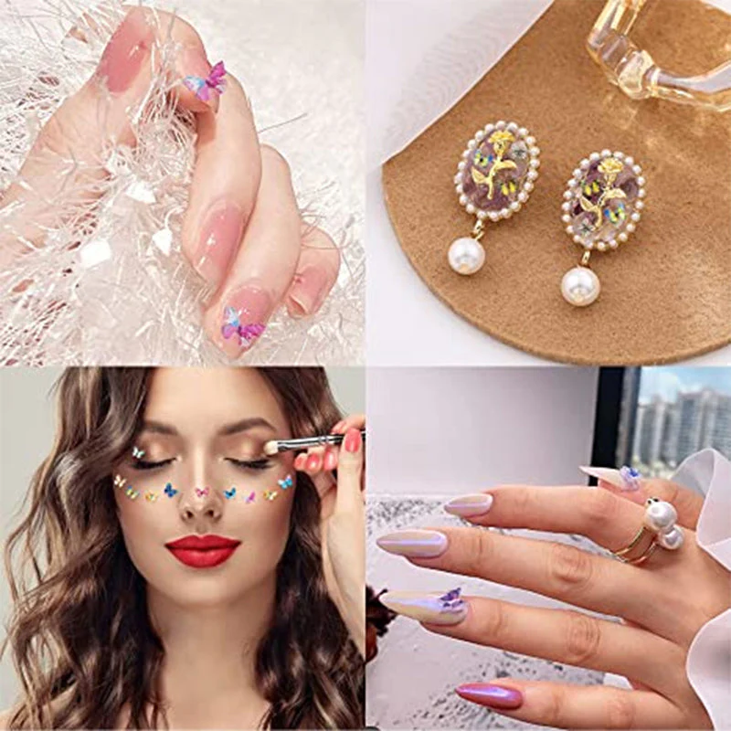Nail Art Miniature Butterfly - Image 4
