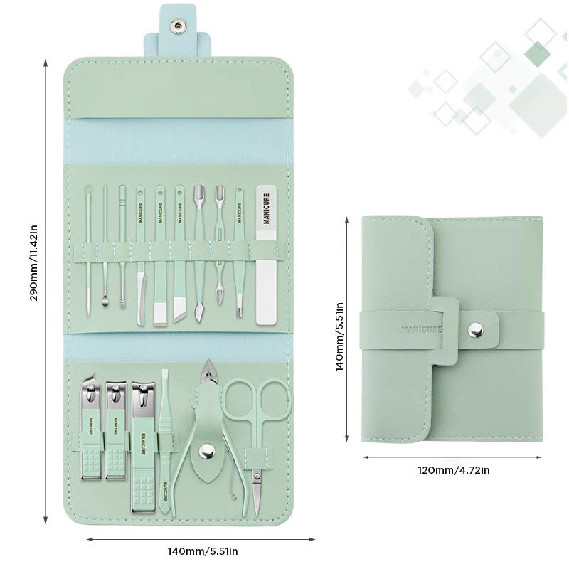Nail Clippers Portable Set (12/16pcs) - Image 14