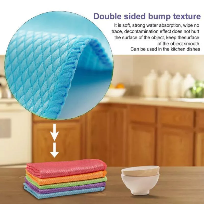 Reusable Nano Streak-Free Miracle Cleaning Cloths - Image 4