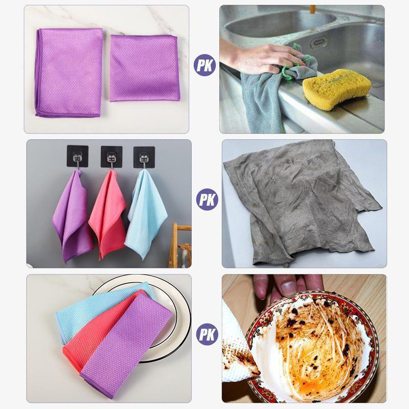 Reusable Nano Streak-Free Miracle Cleaning Cloths - Image 5