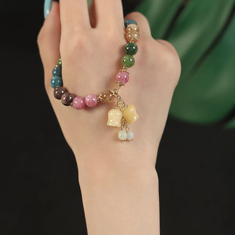 Natural Colored Tourmaline Bracelet - Image 10