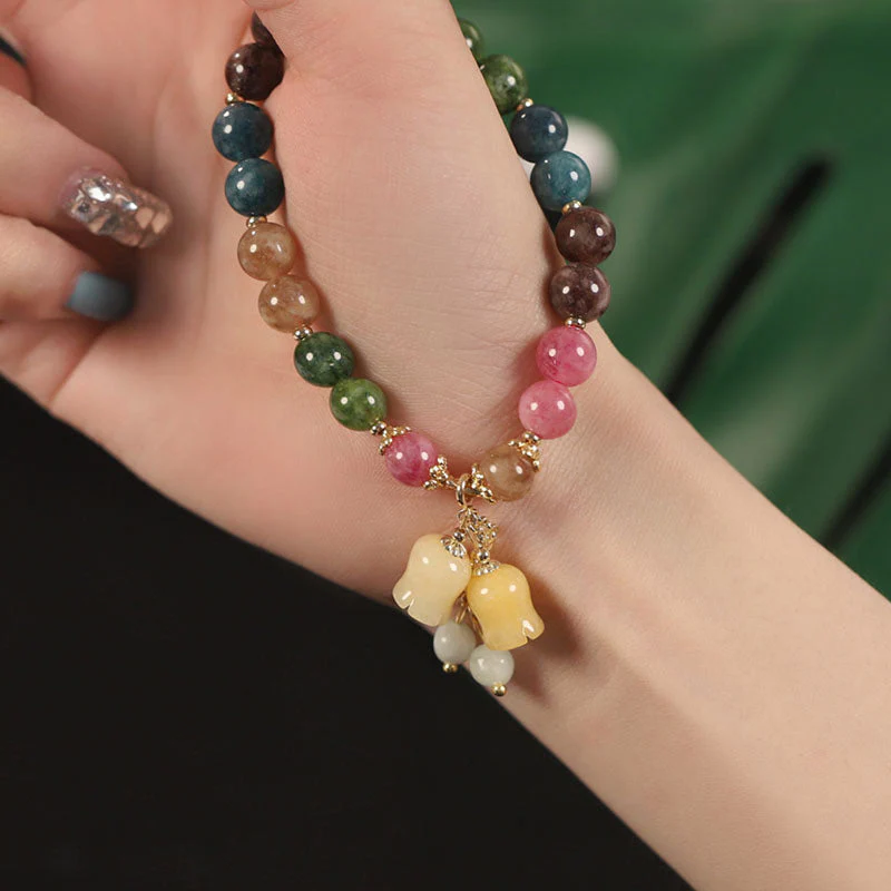 Natural Colored Tourmaline Bracelet - Image 12