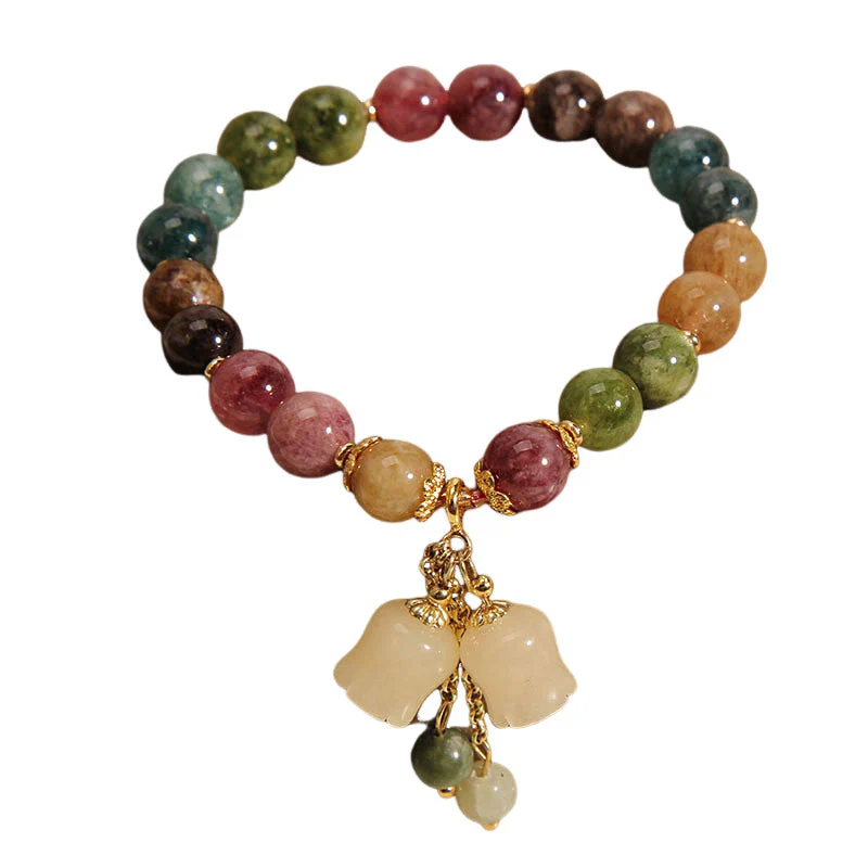 Natural Colored Tourmaline Bracelet - Image 16