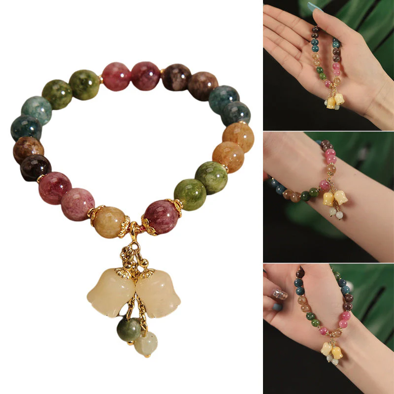Natural Colored Tourmaline Bracelet - Image 2