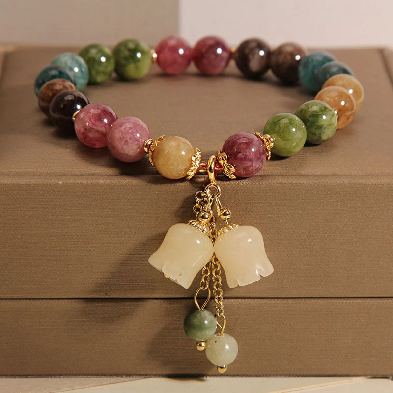 Natural Colored Tourmaline Bracelet - Image 3