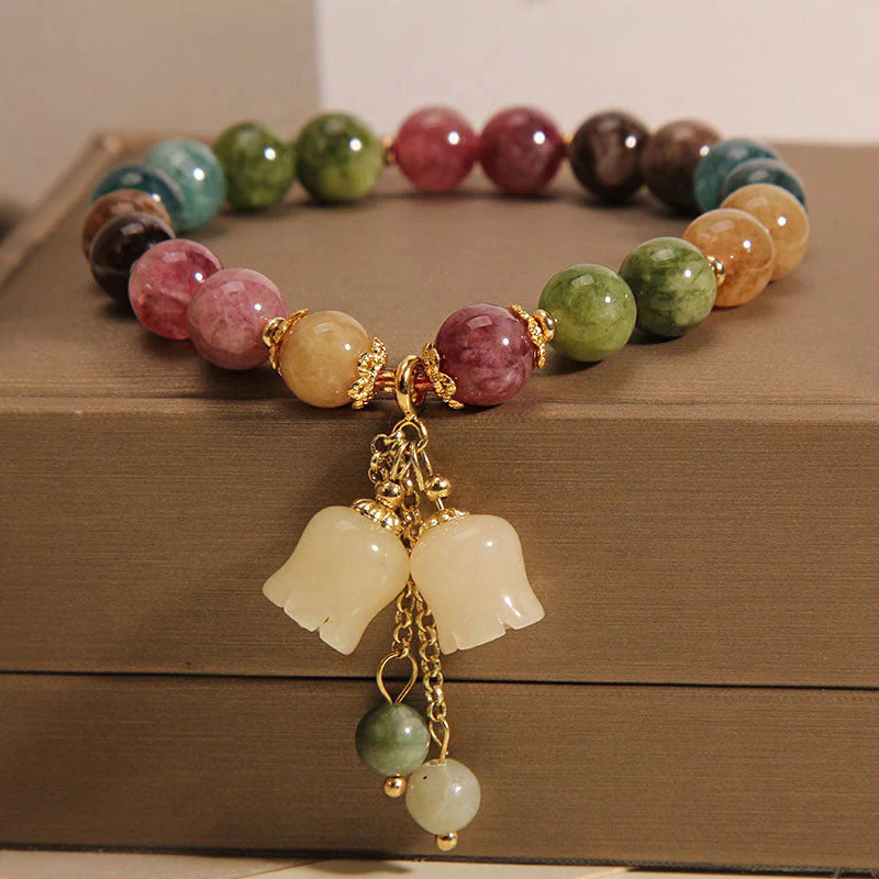 Natural Colored Tourmaline Bracelet - Image 4