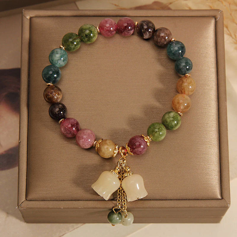 Natural Colored Tourmaline Bracelet - Image 6
