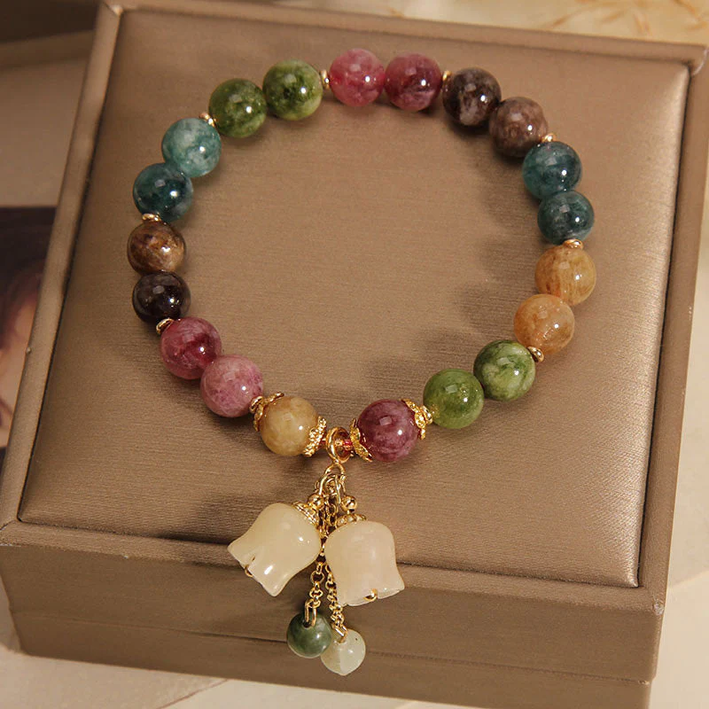 Natural Colored Tourmaline Bracelet - Image 9