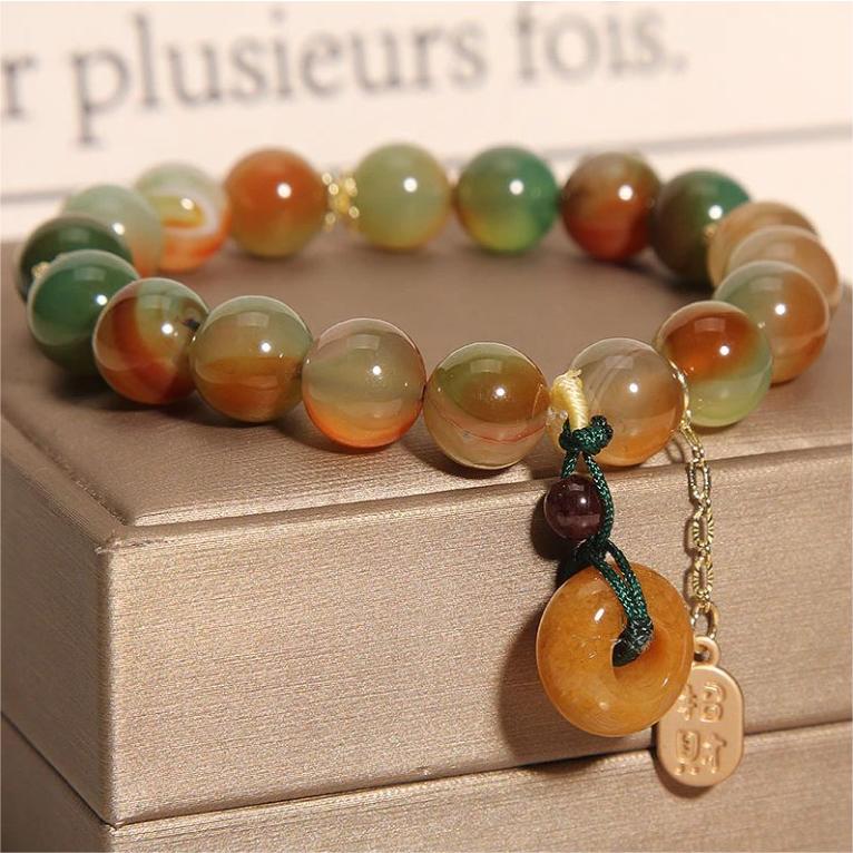 Natural Colorful Agate Bracelet - Image 14