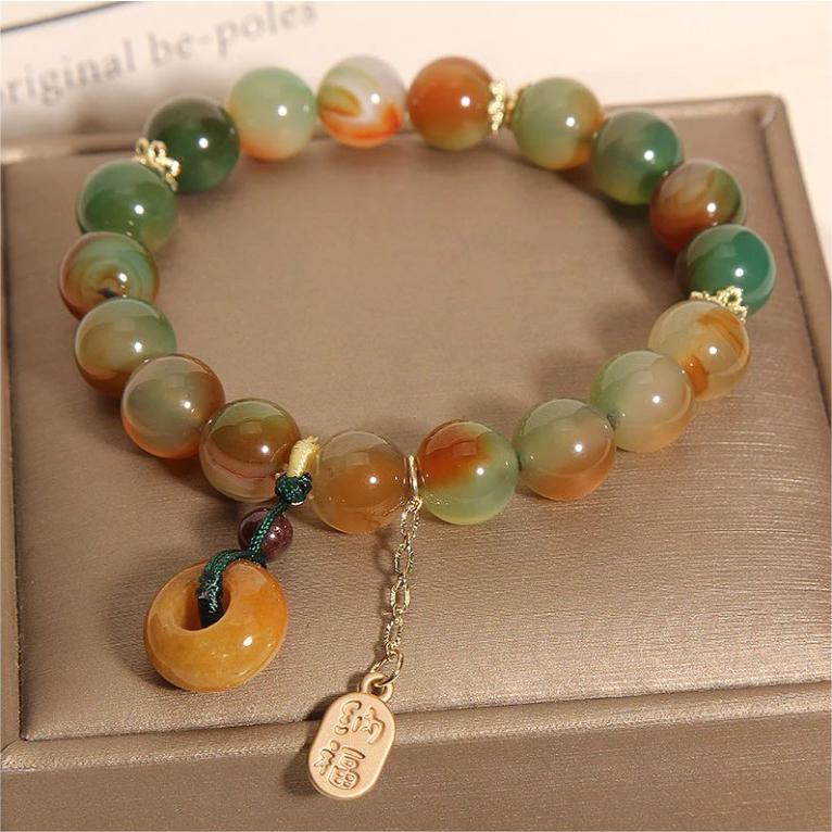 Natural Colorful Agate Bracelet - Image 15