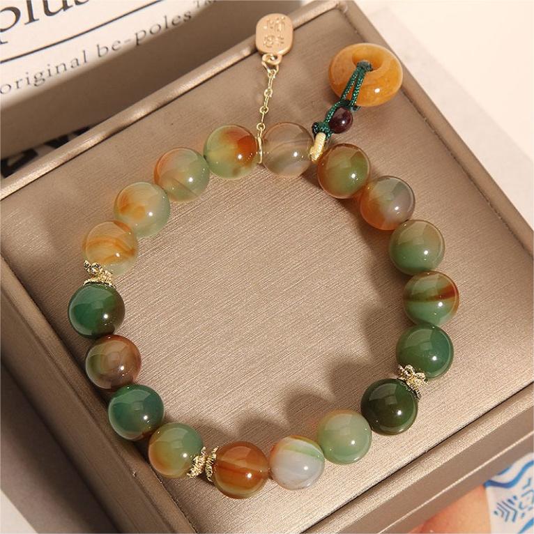 Natural Colorful Agate Bracelet - Image 16