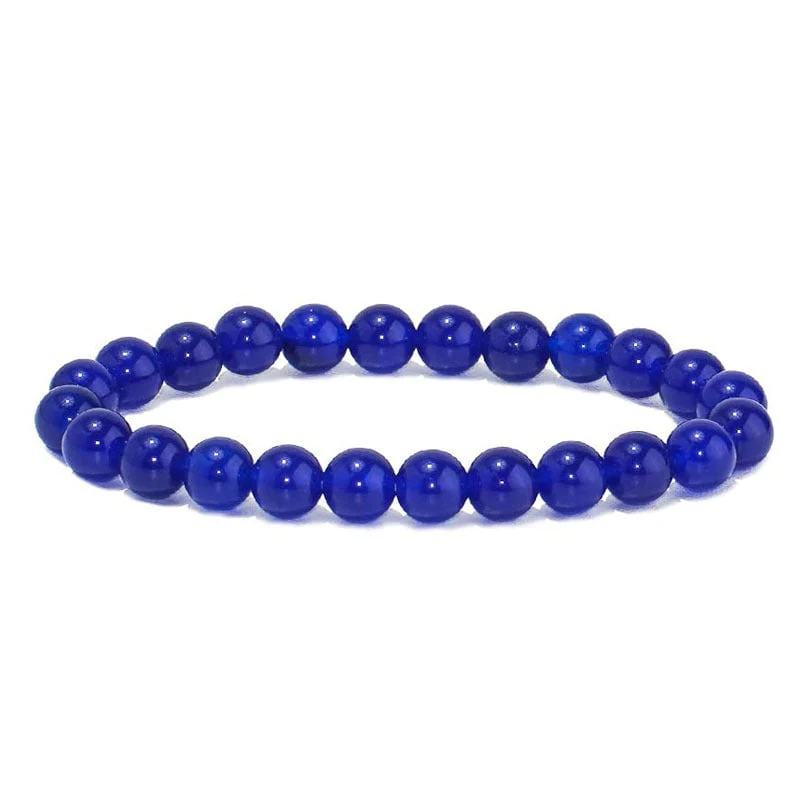 Natural Lapis Lazuli Stone Beaded Bracelet - Image 12