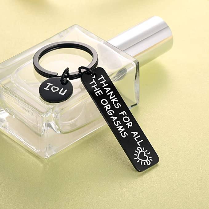 Naughty Keychain/Charm Couple Key Ring - Image 2