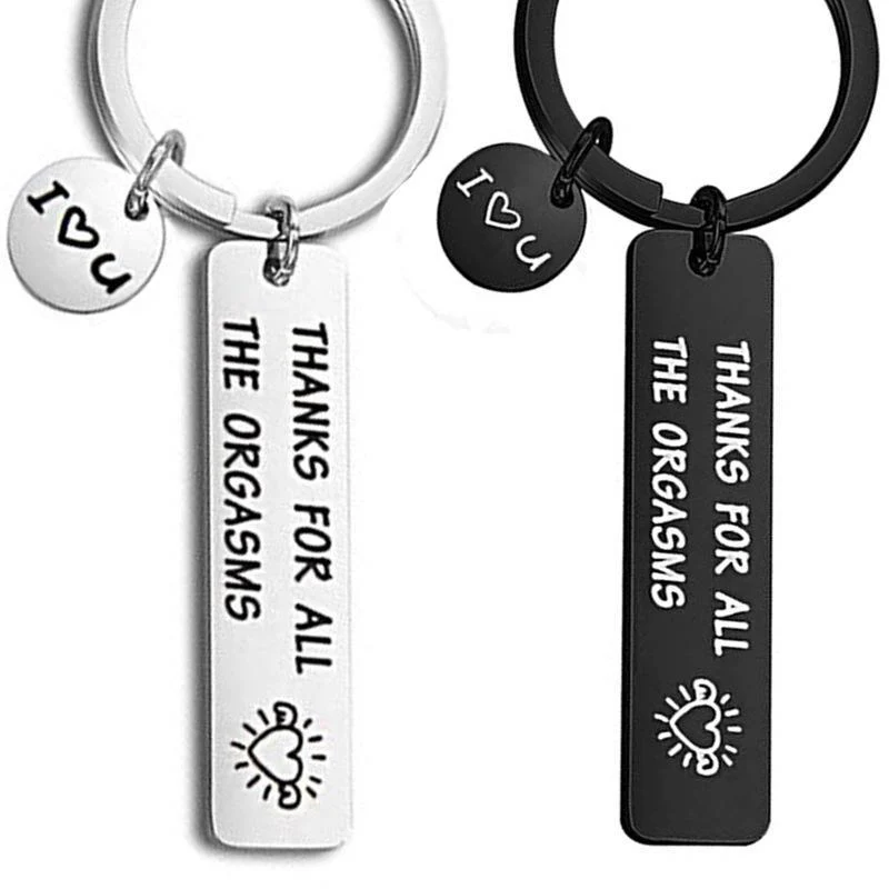 Naughty Keychain/Charm Couple Key Ring - Image 5