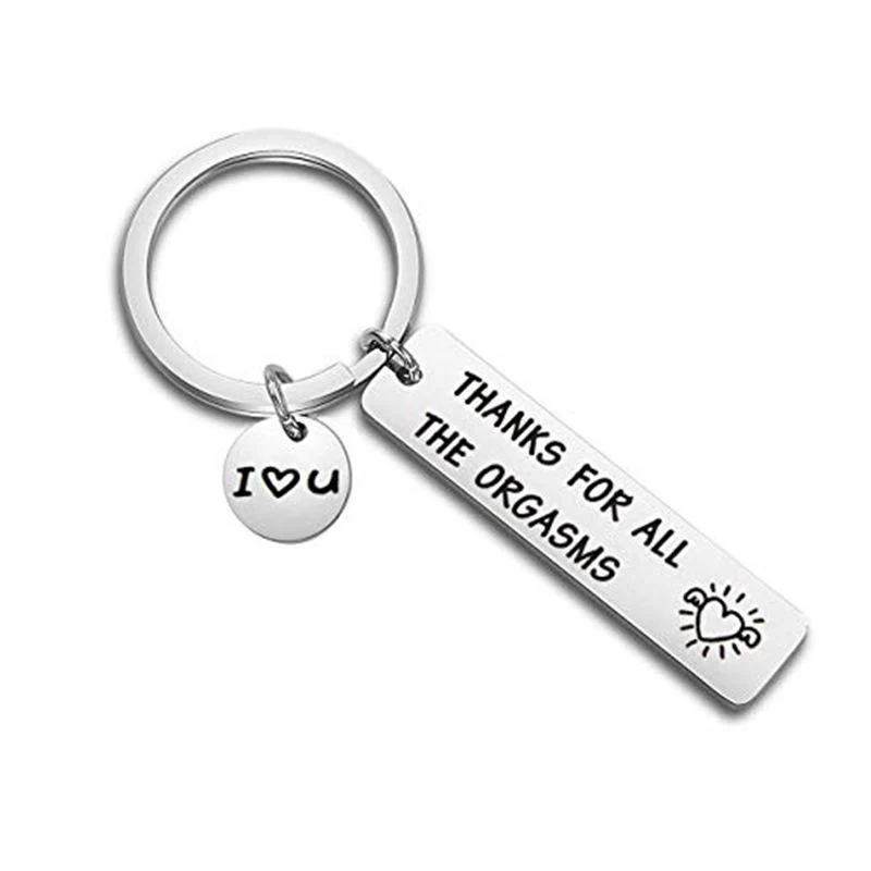 Naughty Keychain/Charm Couple Key Ring - Image 7