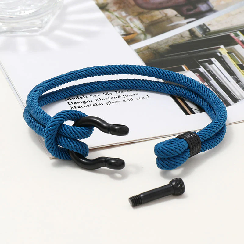 Nautical Braided Rope Bracelet - Image 3