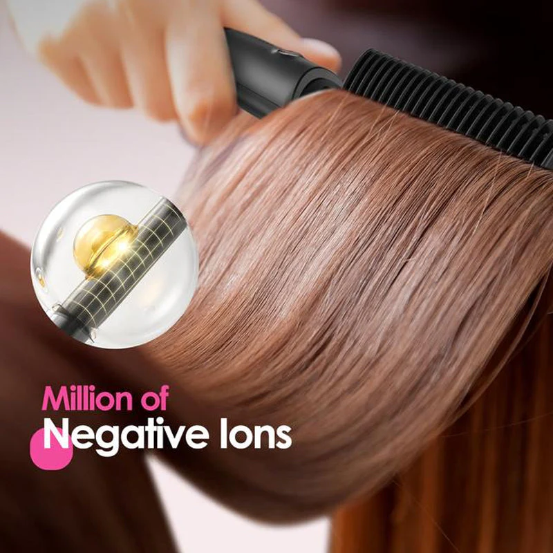 Negative Ion Hair Straightening Brush - Image 6