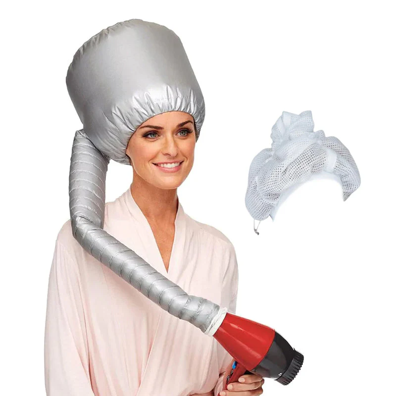 Net Plopping Cap For Drying Curly Hair - Image 13
