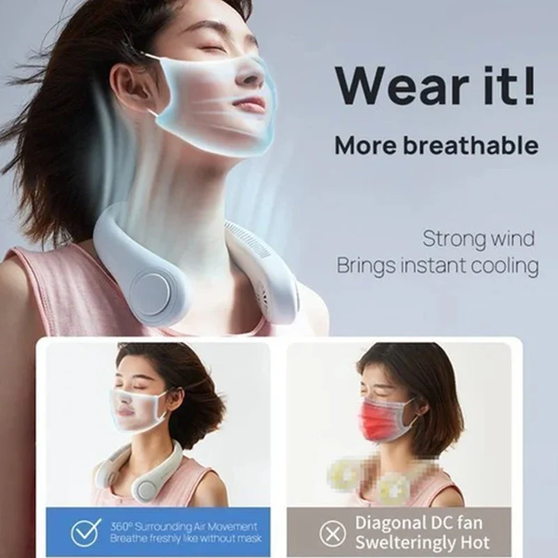 New Portable Neck Fan - Image 2