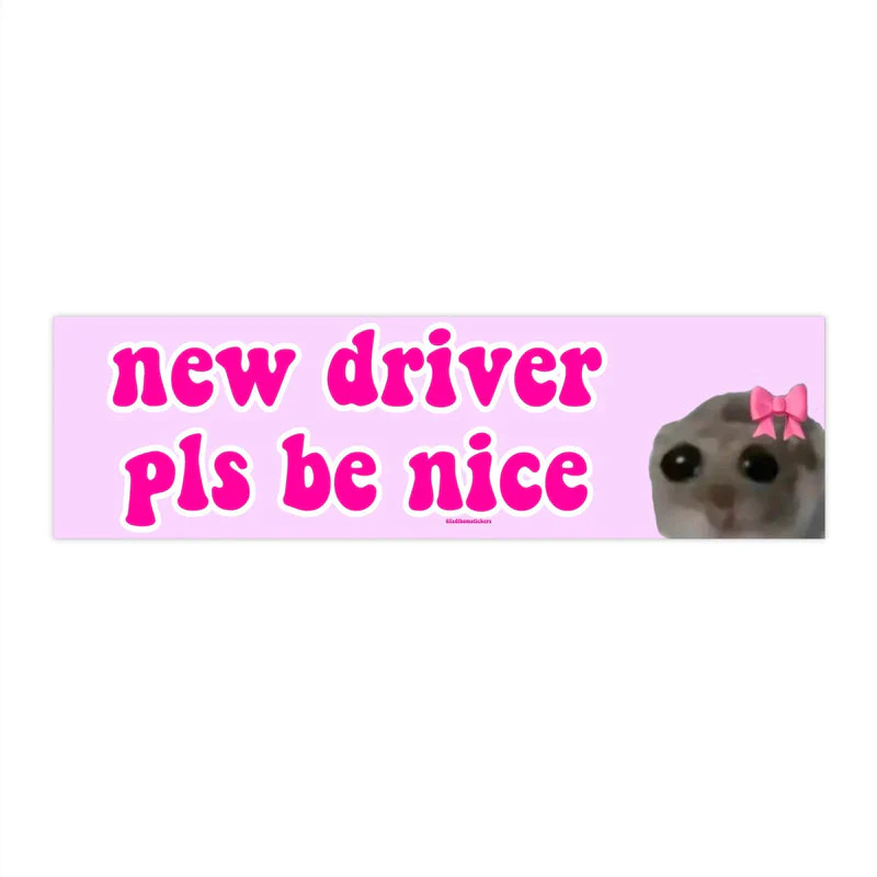 Nice Driver Car Sticker - Image 10