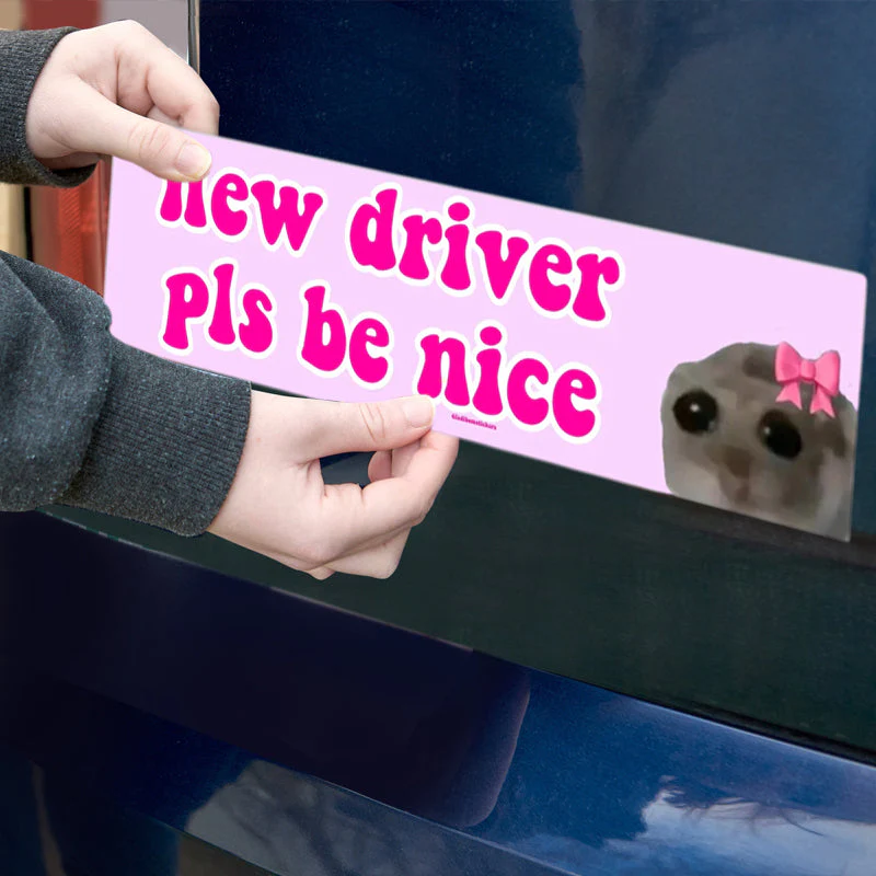 Nice Driver Car Sticker - Image 8